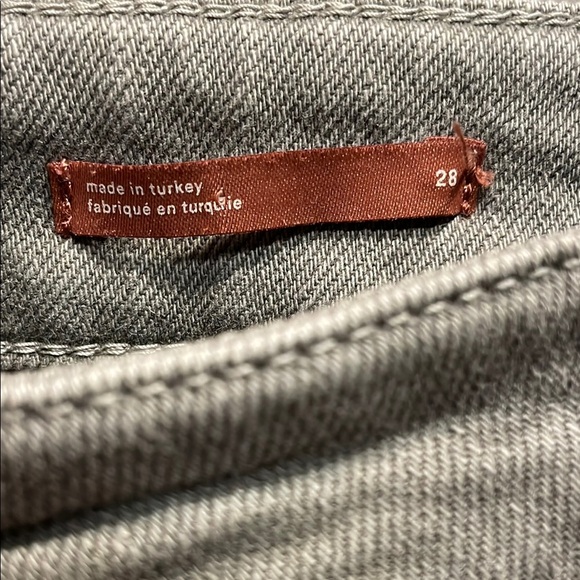 Pilcro Green Straight Leg Jeans High-Rise - Picture 4 of 4